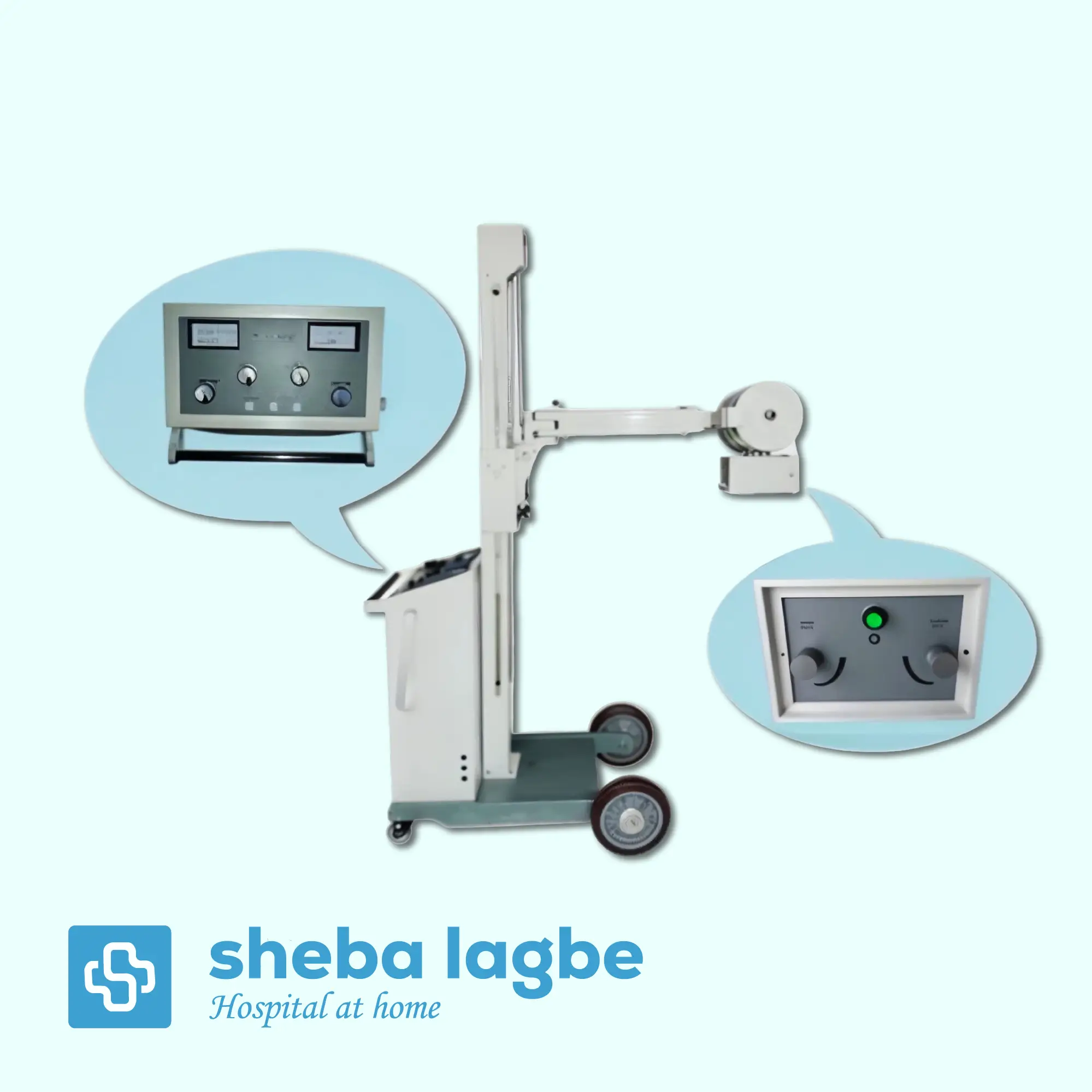 100mA Mobile X-Ray Machine (TRF-100)