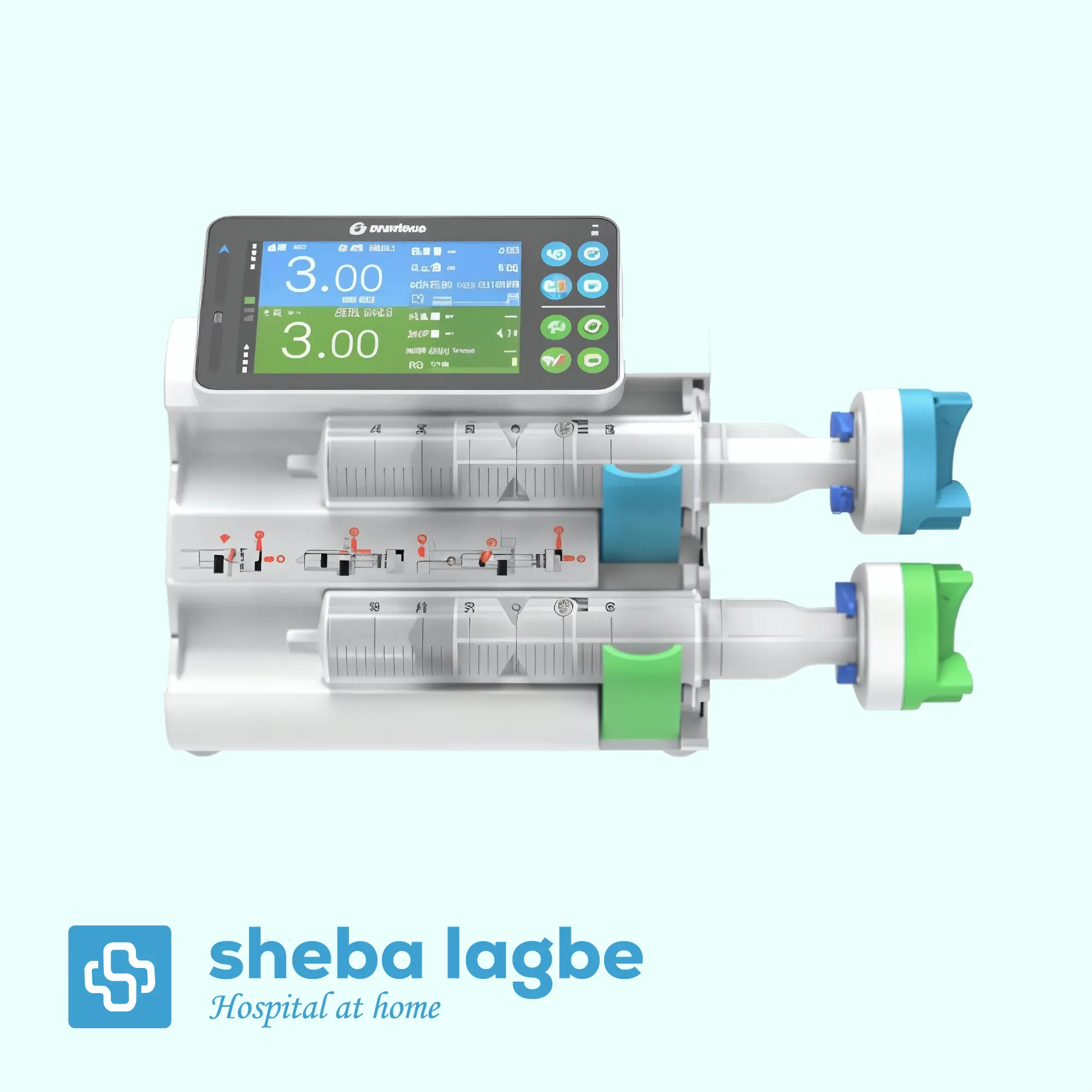 ENMIND Dual Channel Syringe Pump EN-S5D