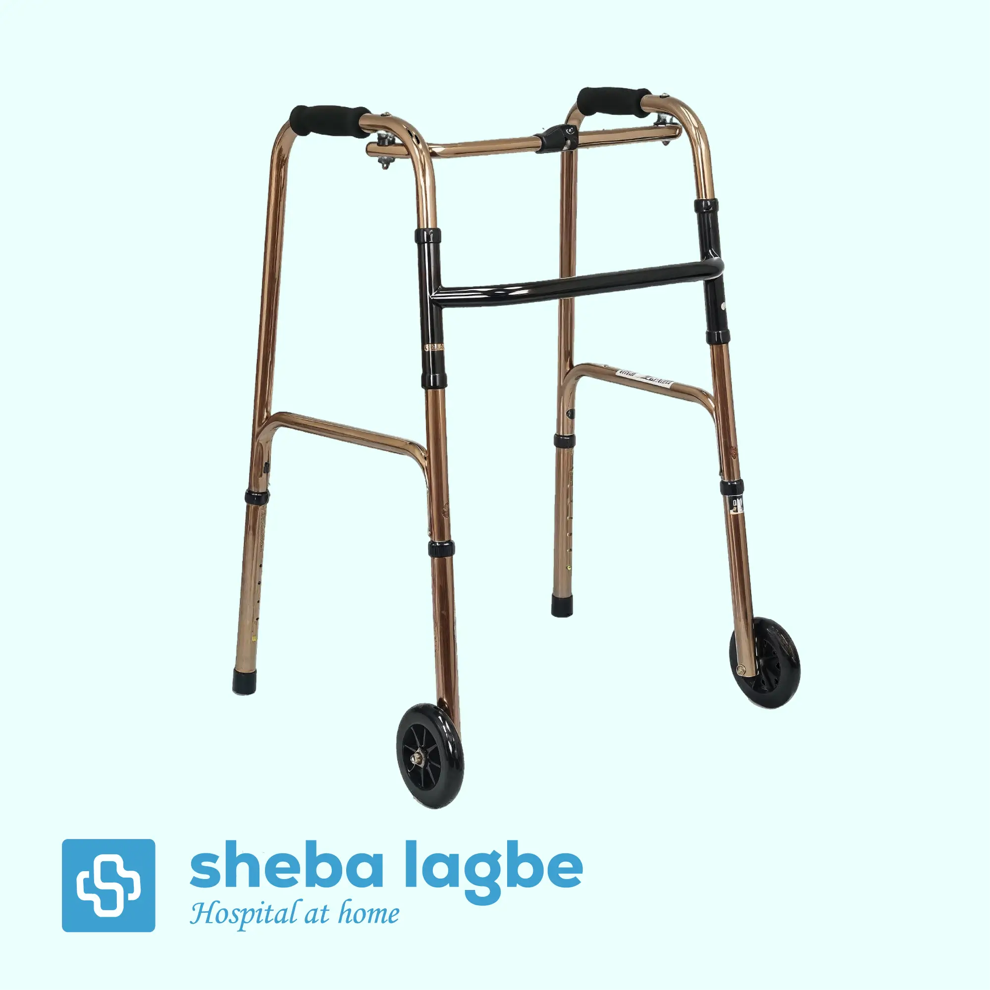 Foldable Medical Walking Walker with wheel